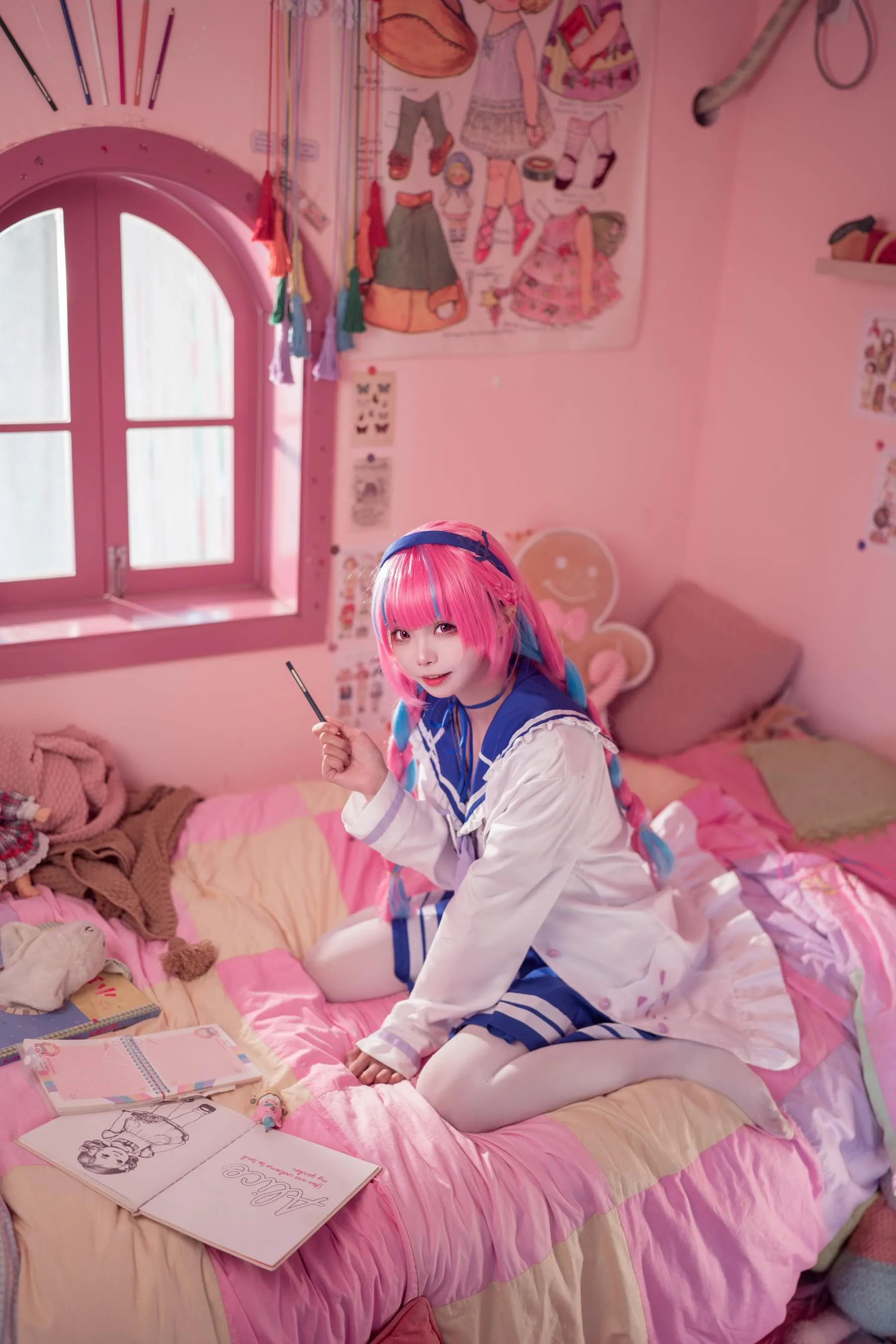 艾西Aiwest – NO.01 湊阿库娅 私服 [55P]插图1